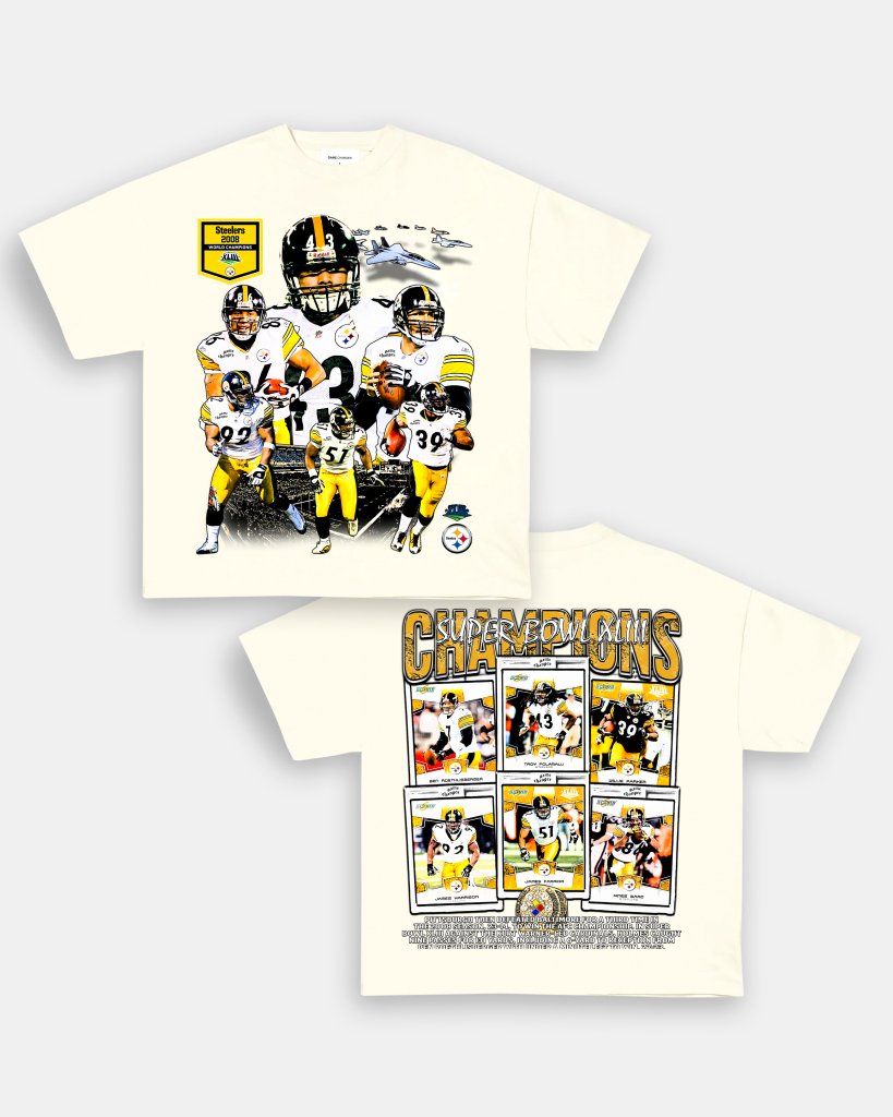 SUPER BOWL XLIII CHAMPS - STEELERS TEE - [DS] – PICKSIX™