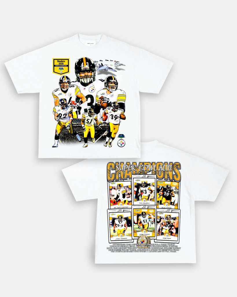 SUPER BOWL XLIII CHAMPS - STEELERS TEE - [DS] – PICKSIX™