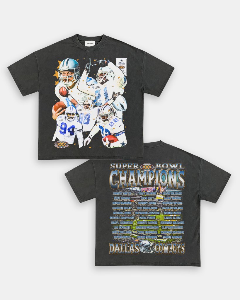 SUPER BOWL XXX CHAMPS - COWBOYS TEE - [DS] – PICKSIX™