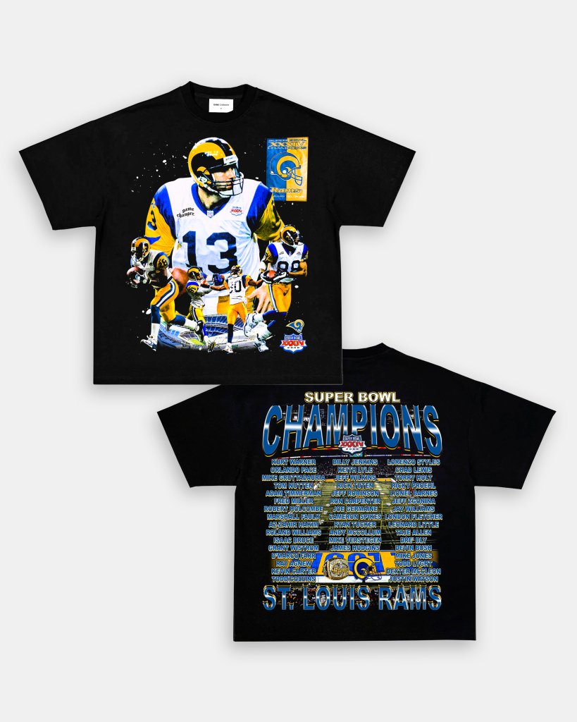 SUPER BOWL XXXIV CHAMPS - RAMS TEE - [DS] – PICKSIX™