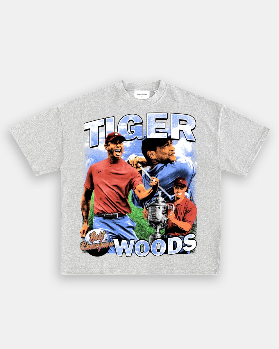 TIGER WOODS TEE - [FRONT PRINT ONLY] - GAME CHANGERS