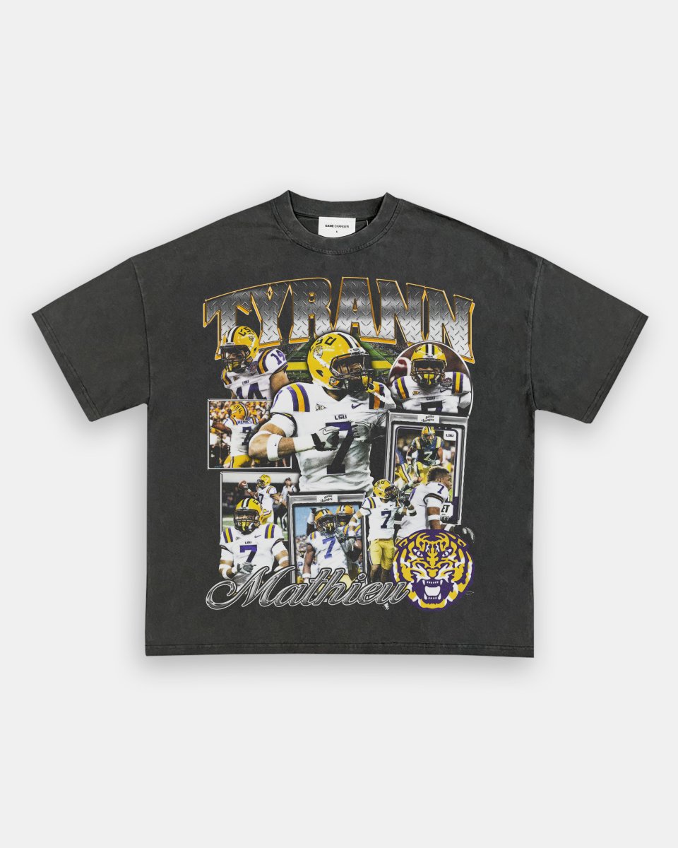 TYRANN MATHIEU - LSU TEE - GAME CHANGERS
