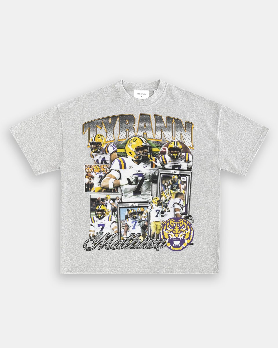 TYRANN MATHIEU - LSU TEE - GAME CHANGERS