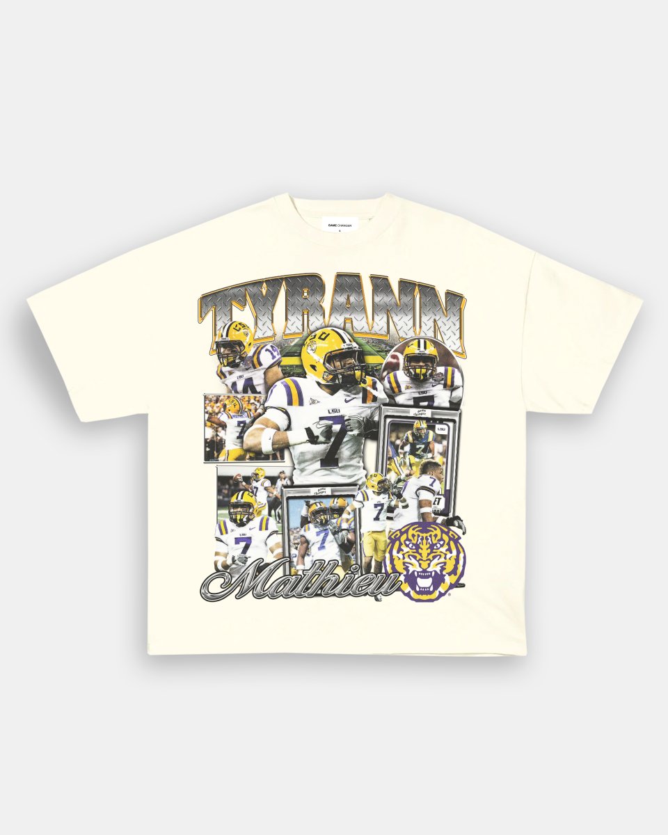 TYRANN MATHIEU - LSU TEE - GAME CHANGERS