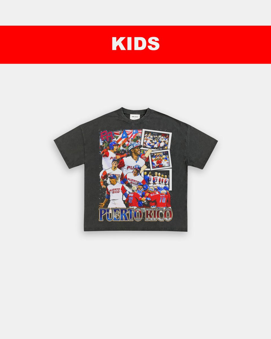 WBC TEAM PUERTO RICO - KIDS TEE - GAME CHANGERS