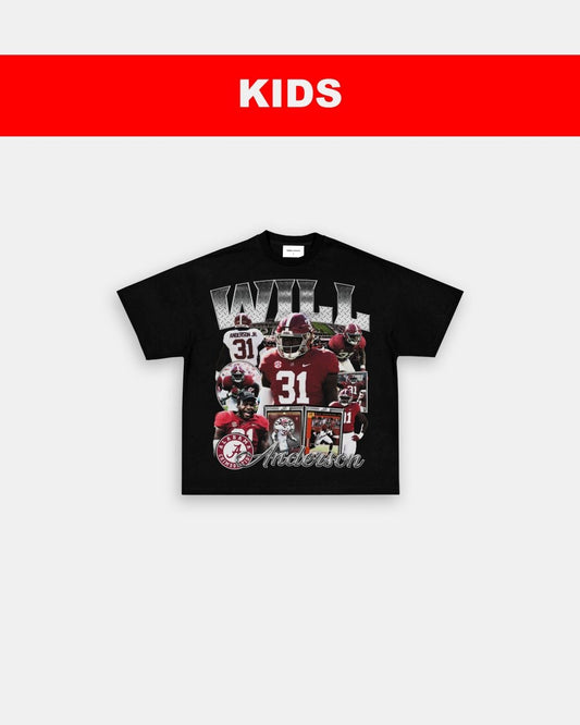 WILL ANDERSON JR - ALABAMA - KIDS TEE - GAME CHANGERS