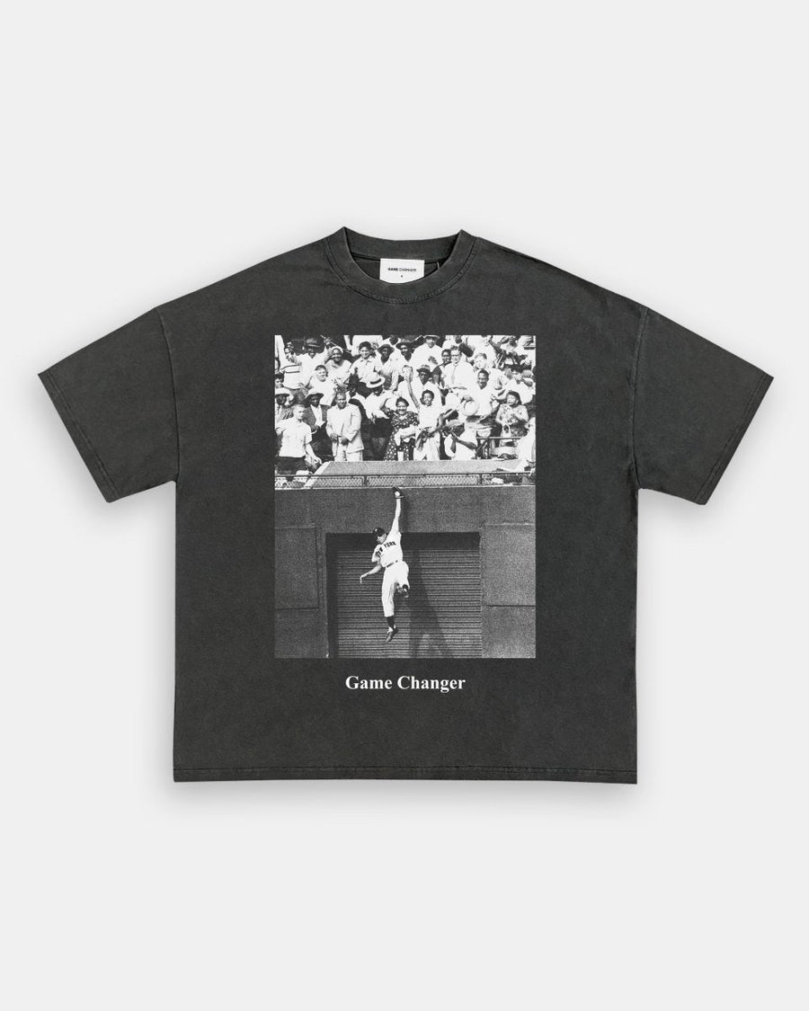 WILLIE MAYS - LEAPING CATCH TEE - GAME CHANGERS