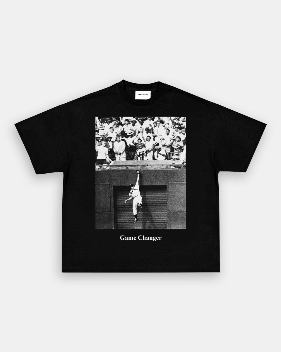WILLIE MAYS - LEAPING CATCH TEE - GAME CHANGERS