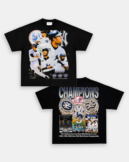 YANKEES 3 PEAT TEE - [DS] - GAME CHANGERS